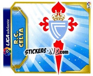Sticker ESCUDO Celta - Liga Spagnola 2011-2012 n. 606 - Colecciones ESTE