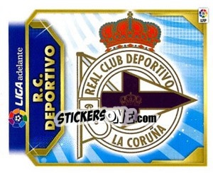Sticker ESCUDO R.C.Deportivo - Liga Spagnola 2011-2012 n. 608 - Colecciones ESTE
