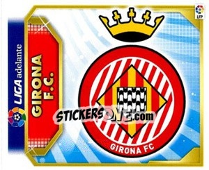 Sticker ESCUDO Girona F.C. - Liga Spagnola 2011-2012 n. 611 - Colecciones ESTE