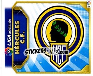Sticker ESCUDO Hércules C.F. - Liga Spagnola 2011-2012 n. 613 - Colecciones ESTE