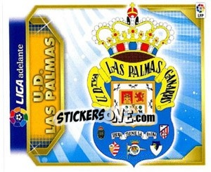 Cromo ESCUDO U.D.Las Palmas - Liga Spagnola 2011-2012 n. 615 - Colecciones ESTE