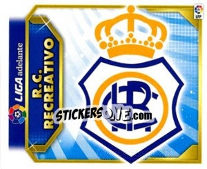 Sticker ESCUDO R.C.Recreativo - Liga Spagnola 2011-2012 - Colecciones ESTE