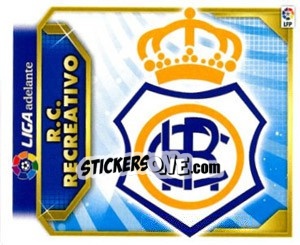 Sticker ESCUDO R.C.Recreativo - Liga Spagnola 2011-2012 n. 618 - Colecciones ESTE