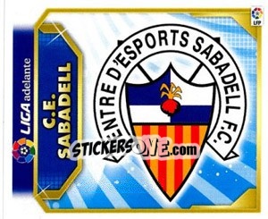 Sticker ESCUDO C.E.Sabadell - Liga Spagnola 2011-2012 - Colecciones ESTE