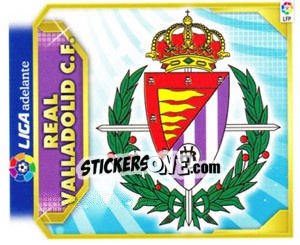 Sticker ESCUDO R.Valladolid C.F - Liga Spagnola 2011-2012 n. 620 - Colecciones ESTE