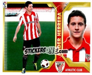 Cromo 2) Ander Herrera (Atheletic Club) - Liga Spagnola 2011-2012 - Colecciones ESTE