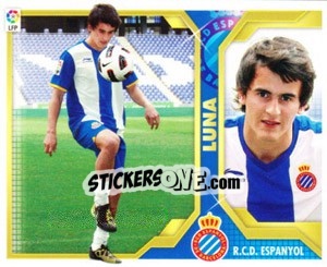 Cromo 5) Luna (R.C.D. Espanyol) - Liga Spagnola 2011-2012 n. 635 - Colecciones ESTE