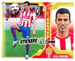 Cromo 7) Ricardo (Real Sporting) - Liga Spagnola 2011-2012 - Colecciones ESTE