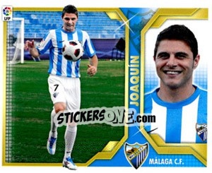Sticker 8) Joaquín Sanchez (Málaga C.F.) - Liga Spagnola 2011-2012 - Colecciones ESTE