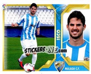 Sticker 15) Isco (Malaga C.F.) - Liga Spagnola 2011-2012 - Colecciones ESTE