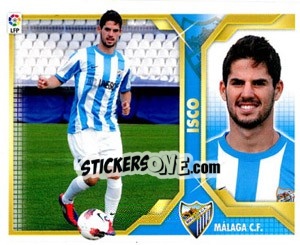 Sticker 15) Isco (Malaga C.F.) - Liga Spagnola 2011-2012 n. 645 - Colecciones ESTE