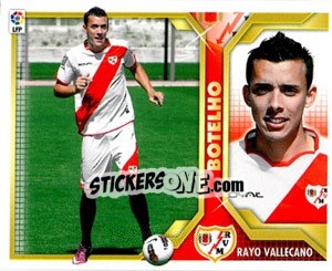 Cromo 22) Botelho (Rayo Vallecano) - Liga Spagnola 2011-2012 - Colecciones ESTE