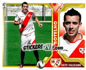 Sticker 22) Botelho (Rayo Vallecano) - Liga Spagnola 2011-2012 n. 652 - Colecciones ESTE