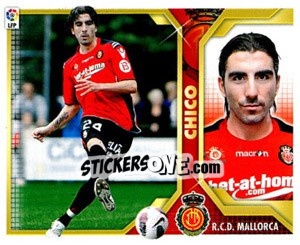 Sticker 27) Chico (R.C.D. Mallorca) - Liga Spagnola 2011-2012 - Colecciones ESTE