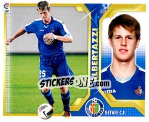 Sticker 32) Albertazzi (Getafe C.F.) - Liga Spagnola 2011-2012 n. 662 - Colecciones ESTE