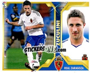 Figurina 34) Zuculini (Real Zaragoza) - Liga Spagnola 2011-2012 - Colecciones ESTE