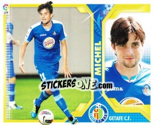 Cromo 37) Michel (Getafe C.F.) - Liga Spagnola 2011-2012 - Colecciones ESTE