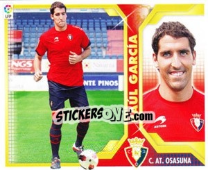 Sticker 39) Raul García (C.AT. Osasuna) - Liga Spagnola 2011-2012 n. 669 - Colecciones ESTE