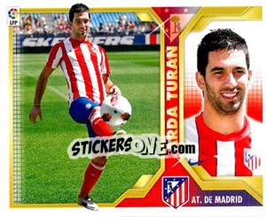 Sticker 40) Arda Turan (AT. De Madrid) - Liga Spagnola 2011-2012 n. 670 - Colecciones ESTE