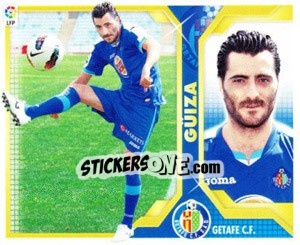 Cromo 44) G&uumliza (Getafe C.F.) - Liga Spagnola 2011-2012 - Colecciones ESTE