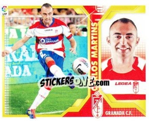 Sticker 47) Carlos Martins (Granada C.F.) - Liga Spagnola 2011-2012 - Colecciones ESTE