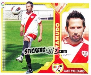 Figurina 48) Tamudo (Rayo Vallecano) - Liga Spagnola 2011-2012 - Colecciones ESTE