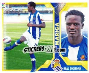 Figurina 49) Mariga (Real Sociedad) - Liga Spagnola 2011-2012 - Colecciones ESTE