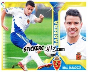 Sticker 50) Barrera (Real Zaragoza) - Liga Spagnola 2011-2012 - Colecciones ESTE