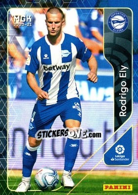 Cromo Rodrigo Ely - Liga 2020-2021. Megacracks - Panini