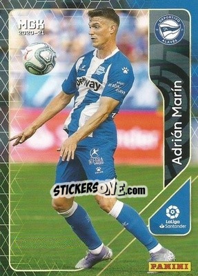 Cromo Adrián Marín - Liga 2020-2021. Megacracks - Panini