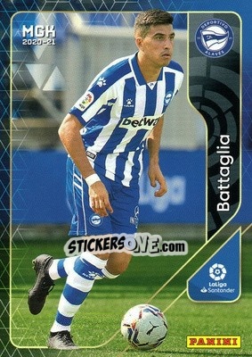 Cromo Battaglia - Liga 2020-2021. Megacracks - Panini