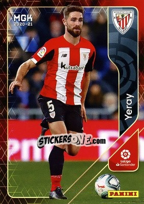 Sticker Yeray - Liga 2020-2021. Megacracks - Panini