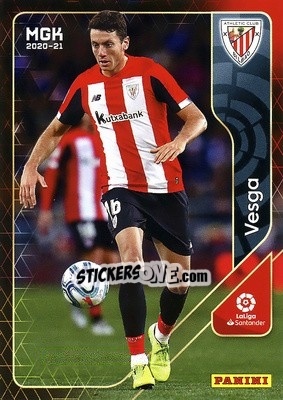 Cromo Vesga - Liga 2020-2021. Megacracks - Panini