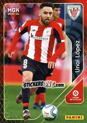 Cromo Unai López - Liga 2020-2021. Megacracks - Panini