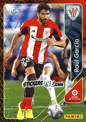 Sticker Raúl García - Liga 2020-2021. Megacracks - Panini