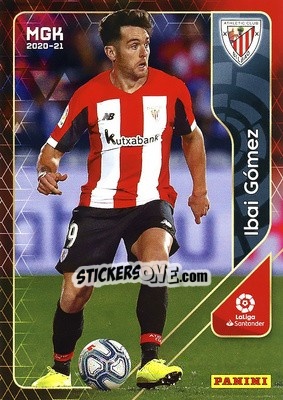 Sticker Ibai Gómez - Liga 2020-2021. Megacracks - Panini