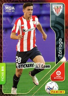 Sticker Oier Zarraga - Liga 2020-2021. Megacracks - Panini