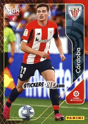 Sticker Córdoba - Liga 2020-2021. Megacracks - Panini