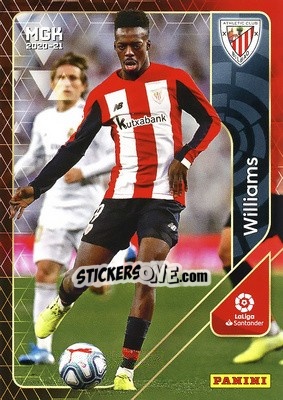 Sticker Williams - Liga 2020-2021. Megacracks - Panini