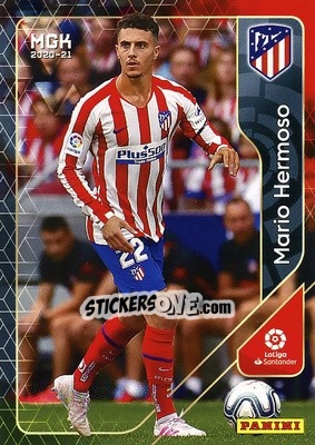 Sticker Mario Hermoso - Liga 2020-2021. Megacracks - Panini