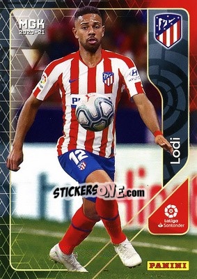 Sticker Renan Lodi - Liga 2020-2021. Megacracks - Panini