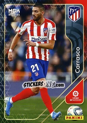 Cromo Carrasco - Liga 2020-2021. Megacracks - Panini