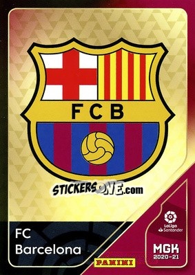 Sticker Escudo - Liga 2020-2021. Megacracks - Panini