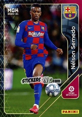 Sticker Nélson Semedo - Liga 2020-2021. Megacracks n. 59 - Panini