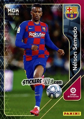 Cromo Nélson Semedo - Liga 2020-2021. Megacracks - Panini