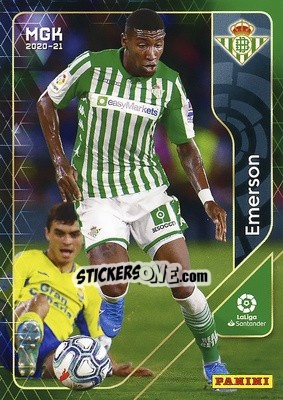 Sticker Emerson - Liga 2020-2021. Megacracks - Panini