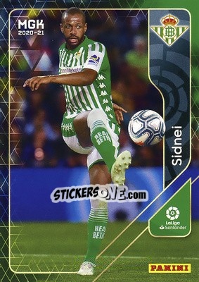 Sticker Sidnei - Liga 2020-2021. Megacracks - Panini