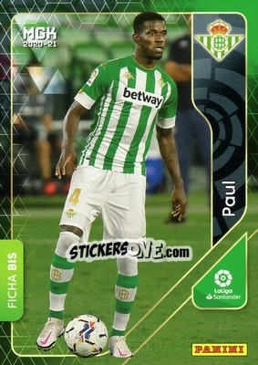 Sticker Paul - Liga 2020-2021. Megacracks - Panini