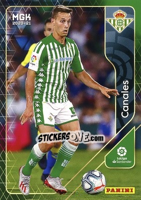 Sticker Canales - Liga 2020-2021. Megacracks - Panini