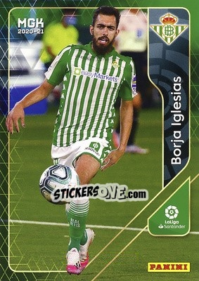 Figurina Borja Iglesias - Liga 2020-2021. Megacracks - Panini